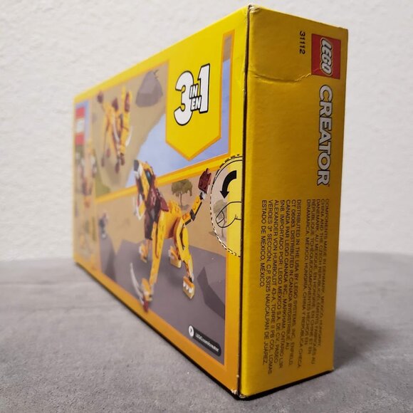 NEW LEGO Creator 3 in 1 Lion King Ostrich Warthog Easter Basket Gift Brand new S - Picture 7 of 10